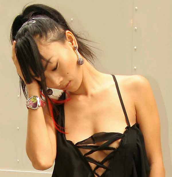 Bai Ling, Nip Slip? What A Surprise! Merry Christmas To All!