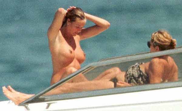 Elle MacPherson Topless In St. Tropez