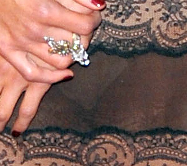 Michelle Rodriguez See Through Dress