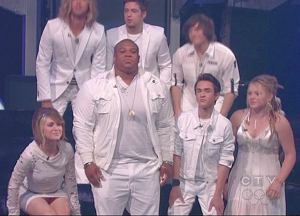 Siobhan Magnus Panty Peek On American Idol