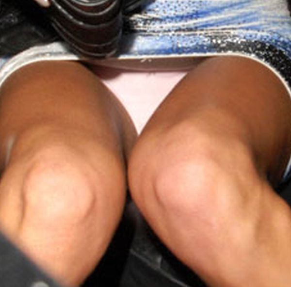 Alessandra Ambrosio Panty Upskirt White Panties