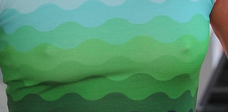 Amanda Holden Pokies Walking The Carpet