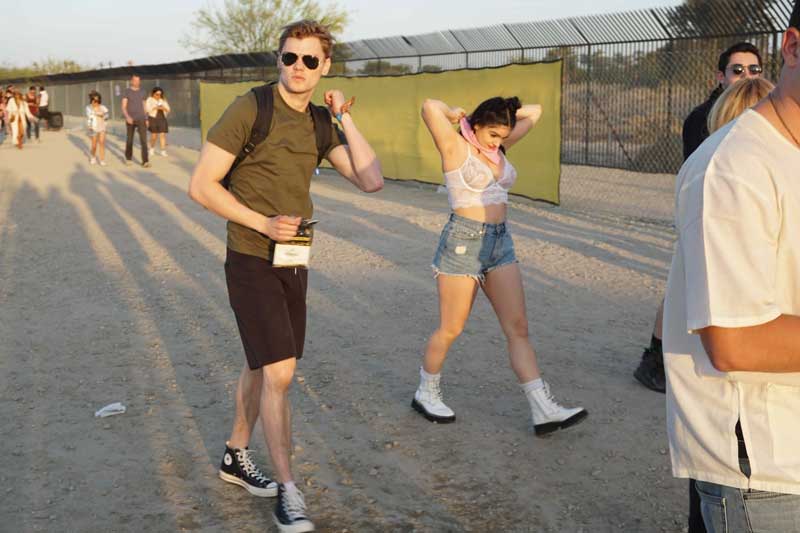 Ariel Winter Big Boobs & Pasties at Coachella