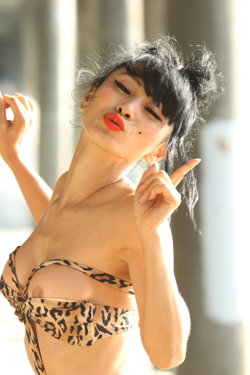 Bai Ling Slips Out her Areolas on Photo Shoot