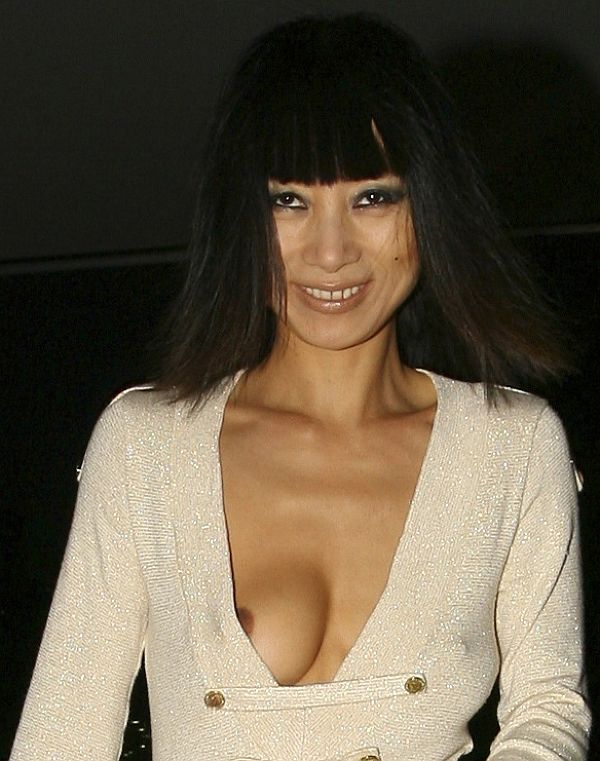 Bai Ling Nip Slip At Cannes