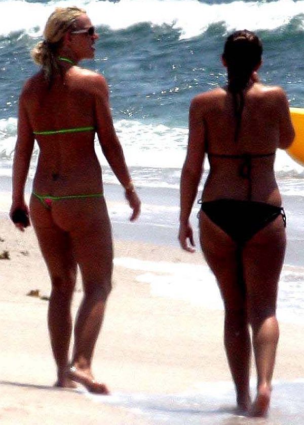 Britney Spears Ass Cheek Wedgie