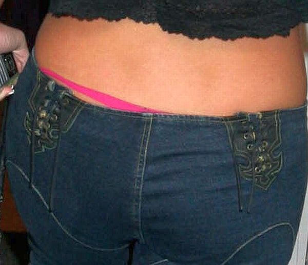 Brooke Hogan Pink Pantie Whaletail
