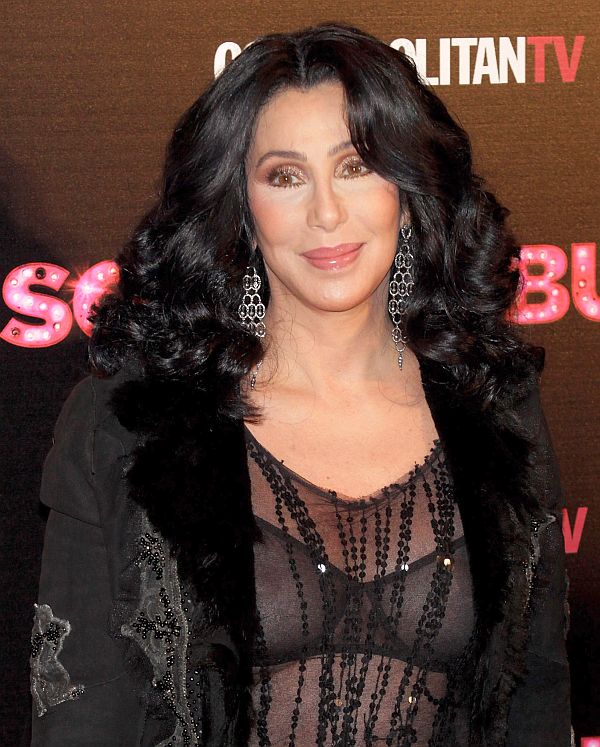 Cher’s Nipples In See Through Bra