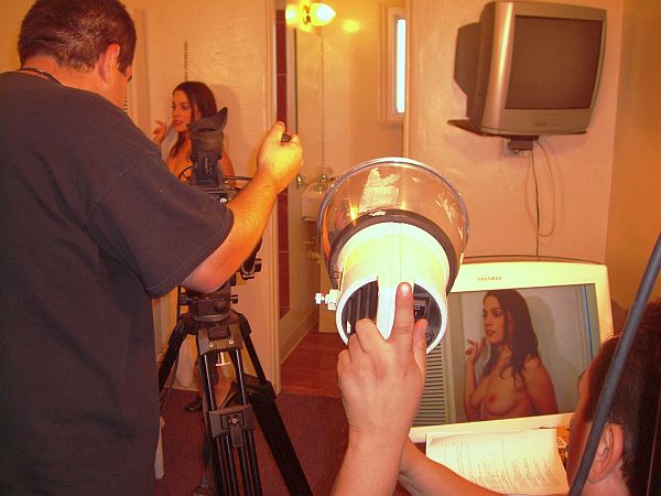 Christina DeRosa Naked On The Film Set Of RUN BITCH RUN