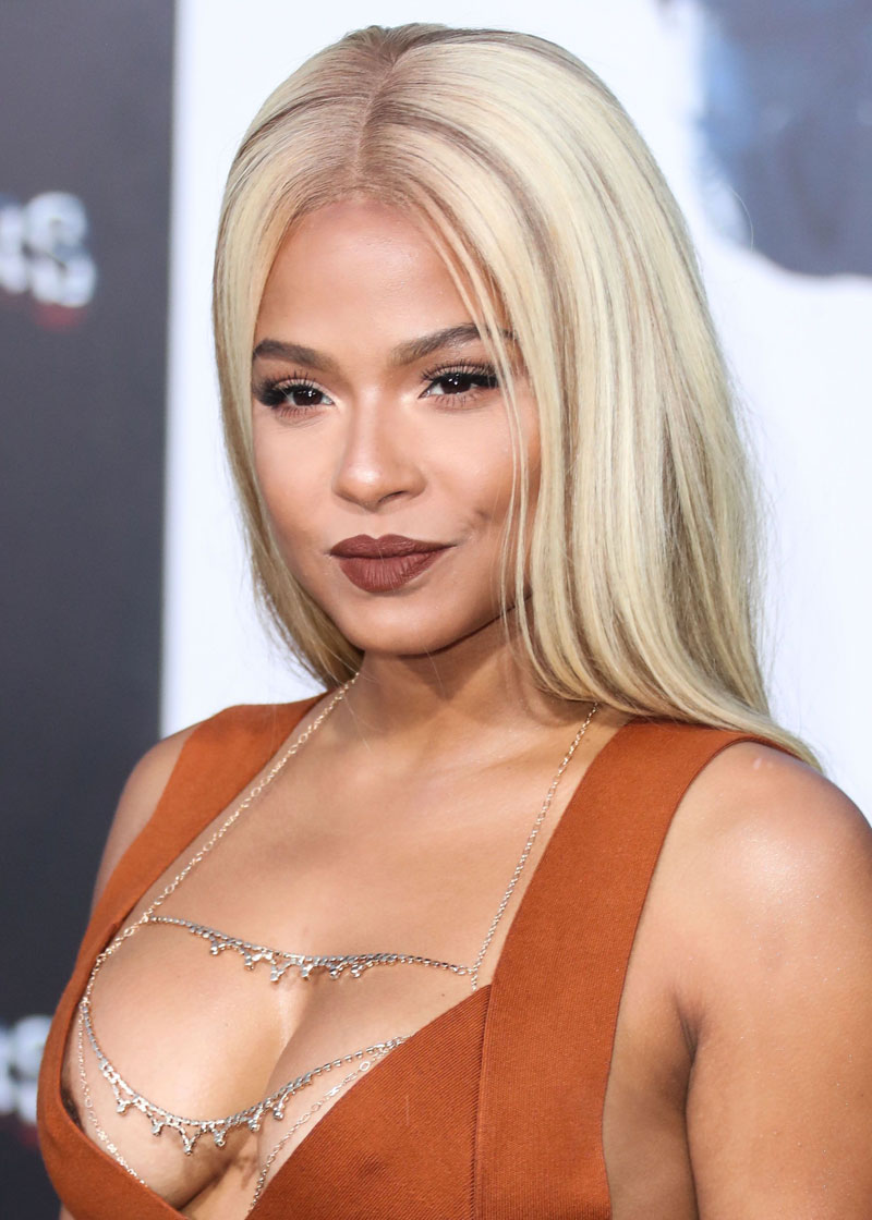 Christina Milian Nip Slip All Smiles