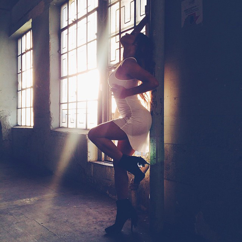 Christina Milian Braless Pokies Photoshoot