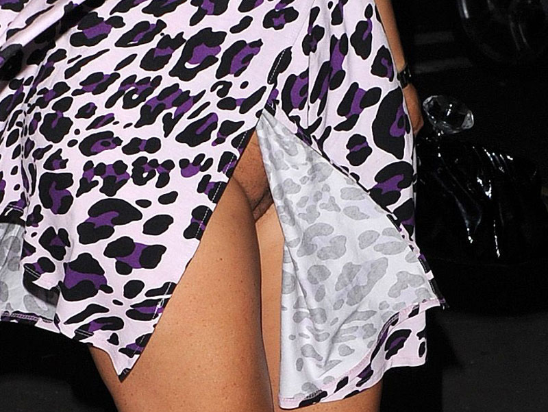 Coco Forgets Her Panties and Forgets to Shave Too