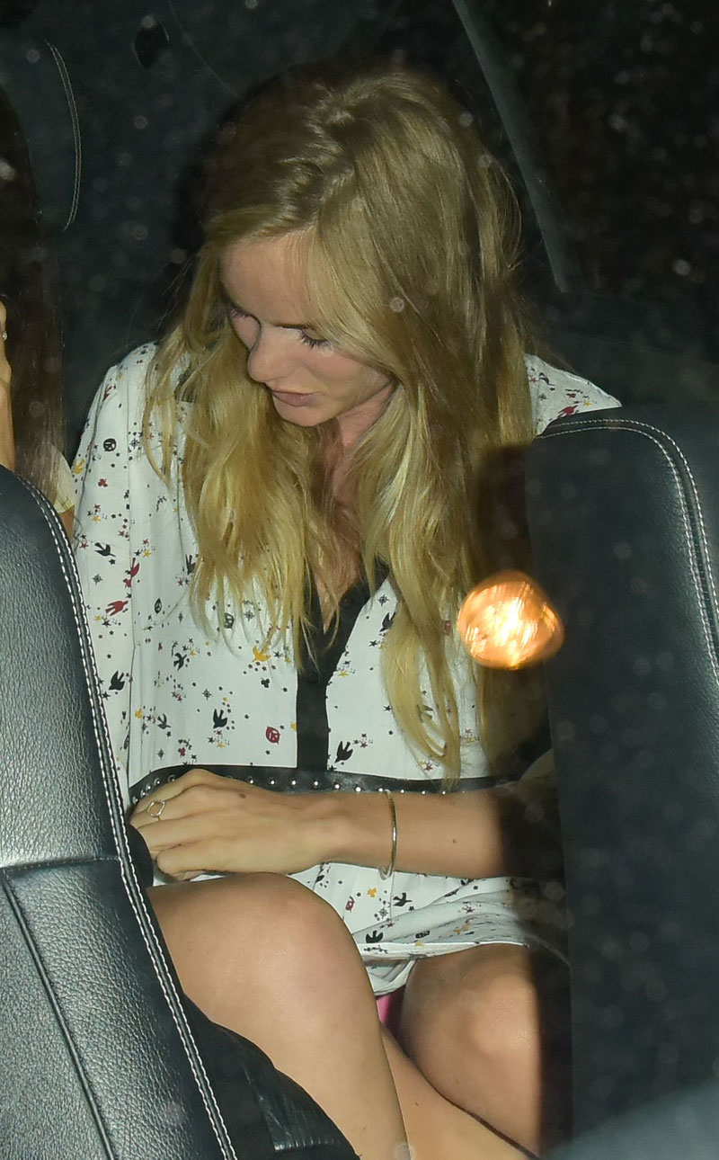 Cressida Bonas Pink Pantie Upskirt