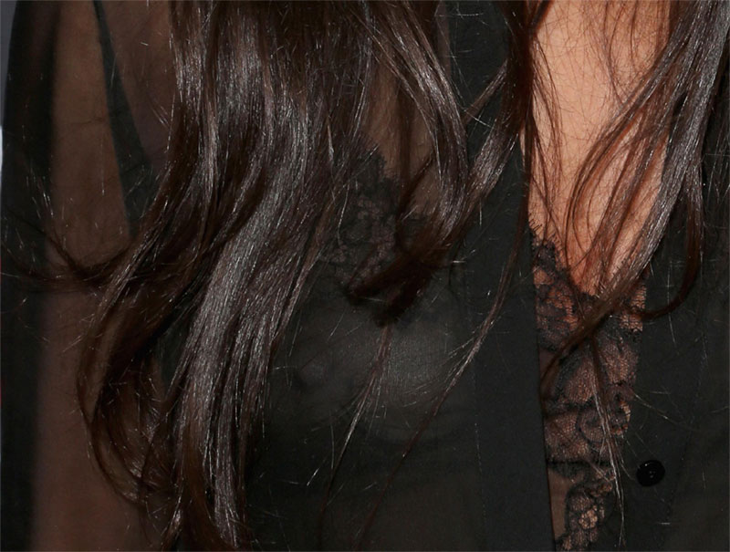 Demi Moore See Through Nipple Show
