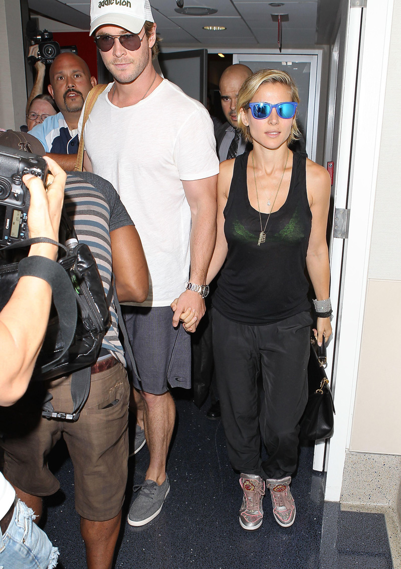 Elsa Pataky See Through Top to Hard Pokies