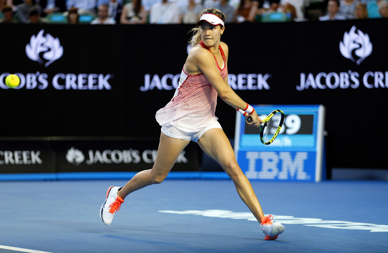 Eugenie Bouchard Cameltoe at the Australian Open