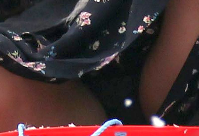 Helena Bonham Carter Sled Race