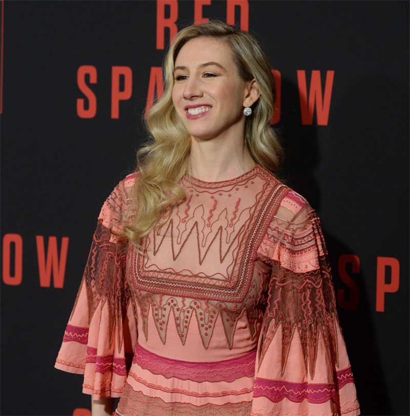 Isabella Boylston Nipples in See Through Red Dress