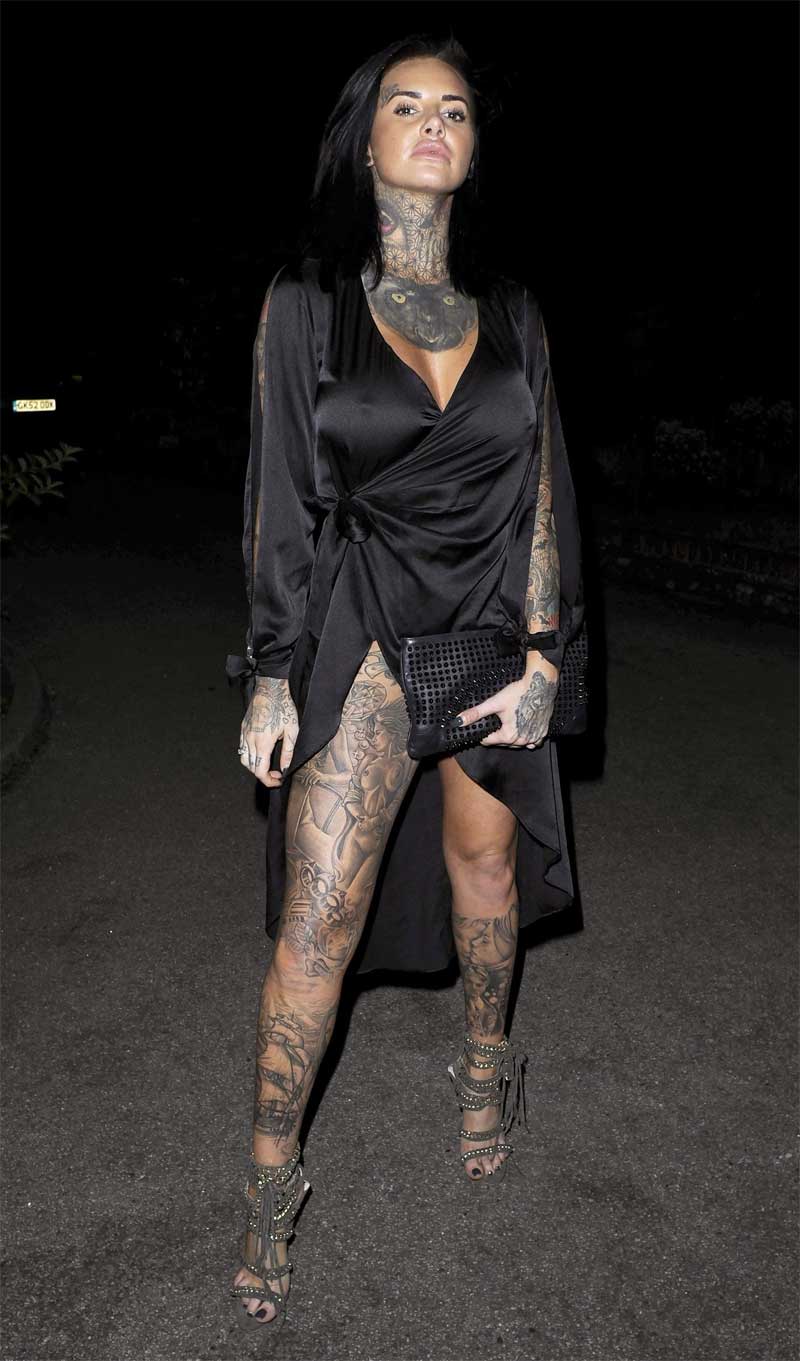 Jemma Lucy Braless Pokies in Black Cocktail Dress