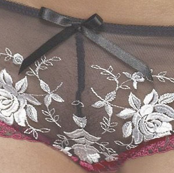 Jenni Falconer See Through Panties And Her Landing Strip Is Showing