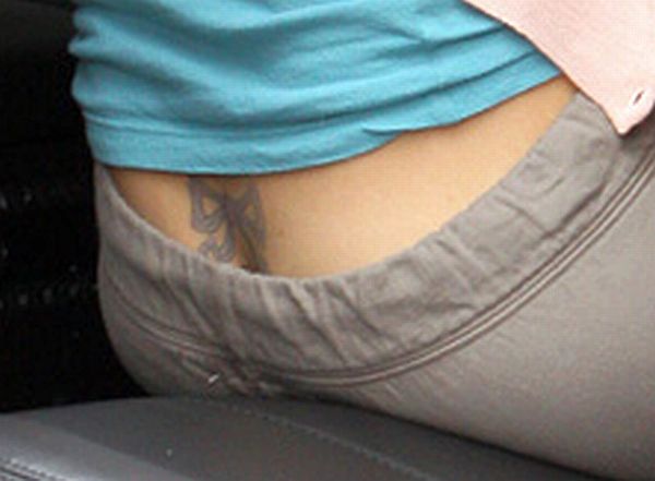 Jessica Alba Tramp Stamp