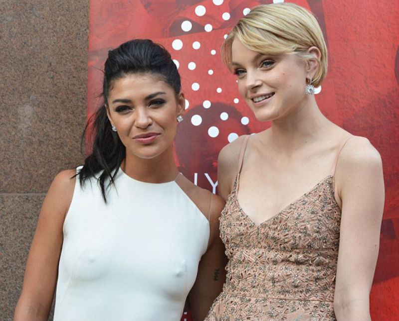 Jessica Szohr’s SERIOUS Pokie Action