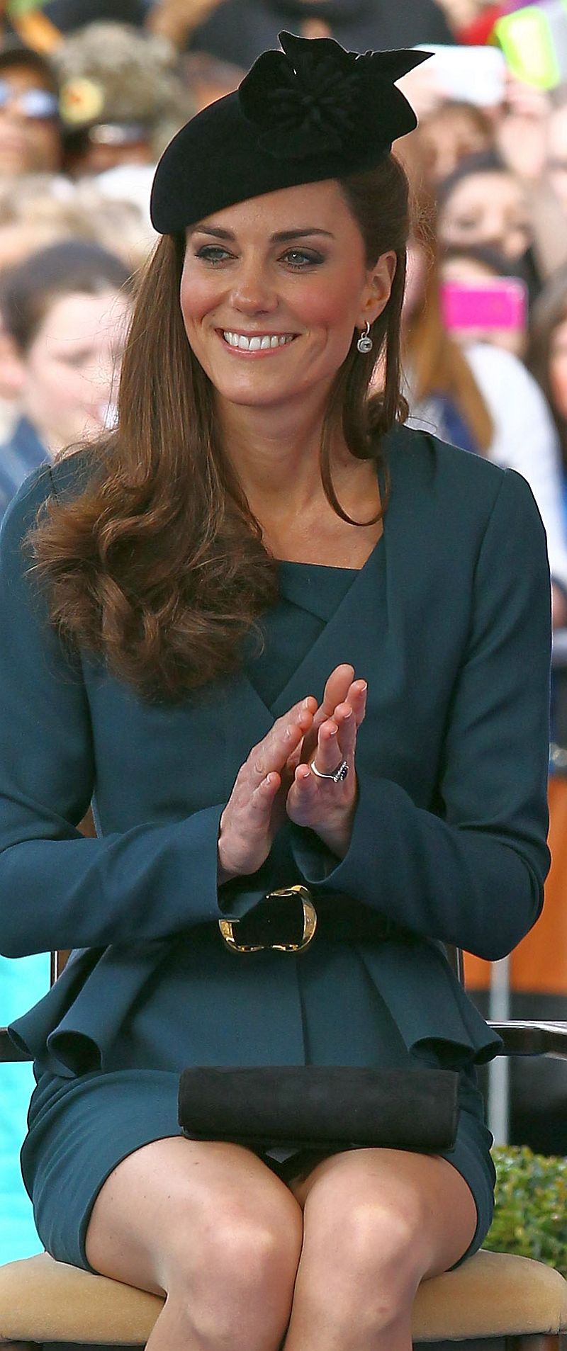 Windy Upskirt of Future Queen Kate Middleton.