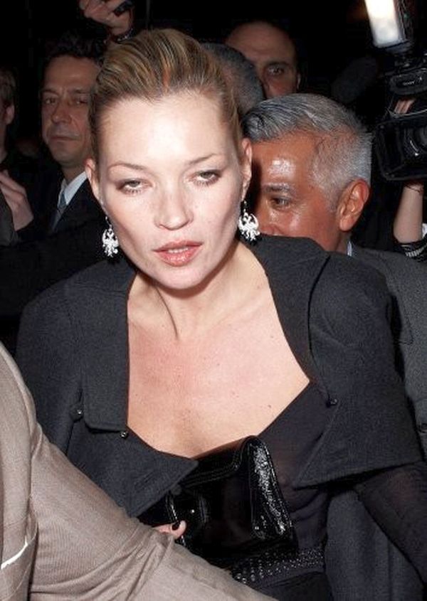 Kate Moss See Through Nipple Shots