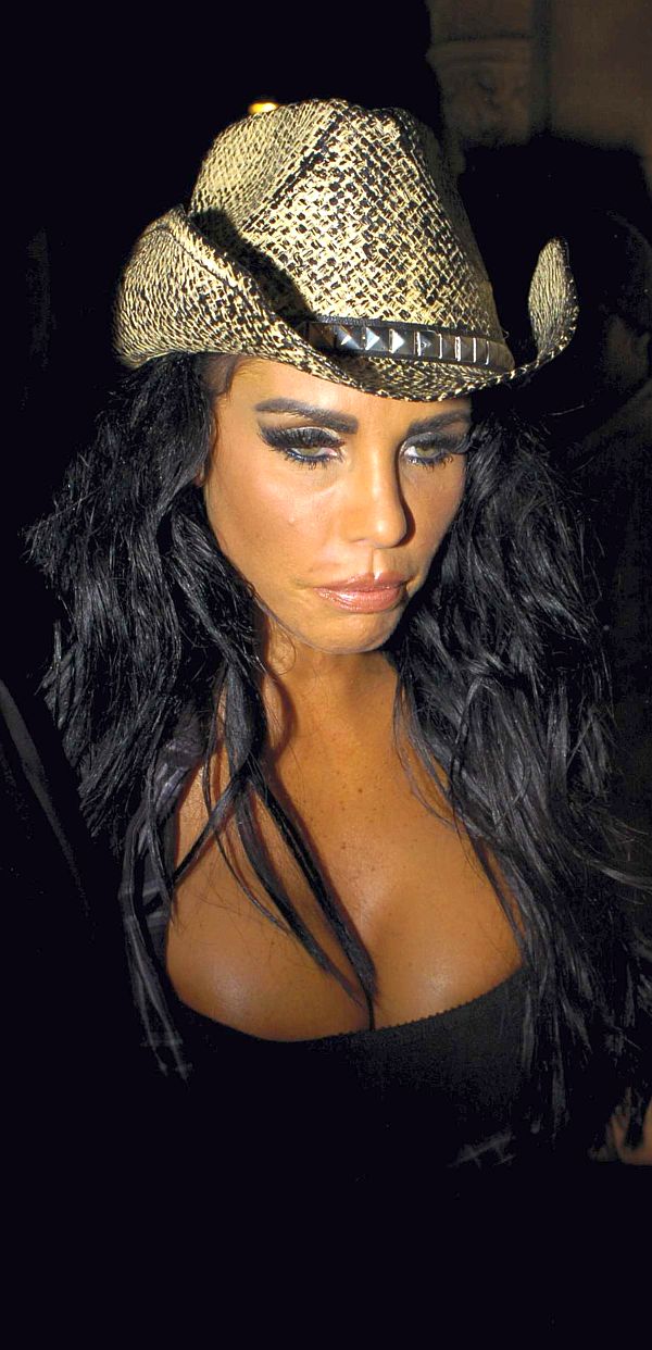 Katie Price Ass Cheeks And Deep Cleavage
