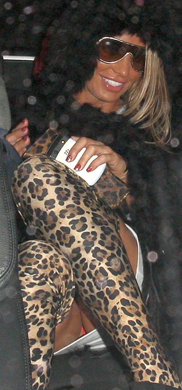 Katy Price Panty Peek Upskirt. Click Pic For Large Print Editon