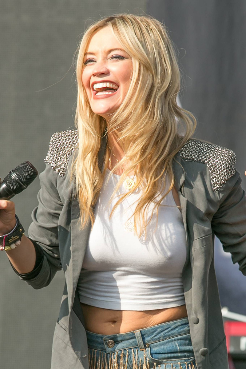 Laura Whitmore’s Rock Hard Pokies on Stage