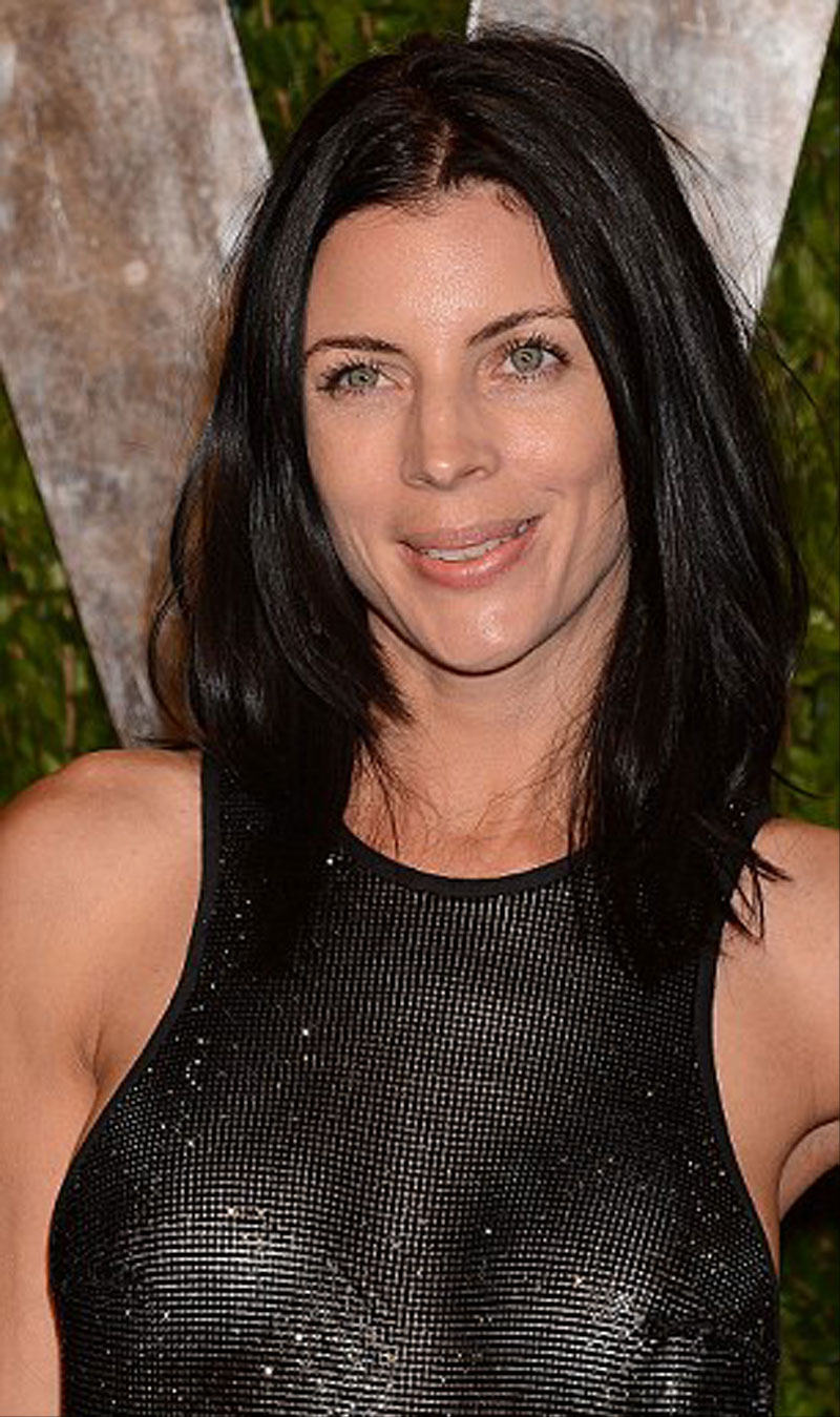 Liberty Ross Braless Pasties in Sheer Dress
