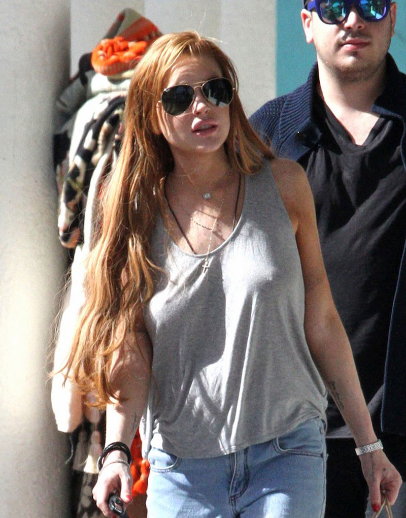 Your Last Look at Lindsay Lohan Pokies Before Jail