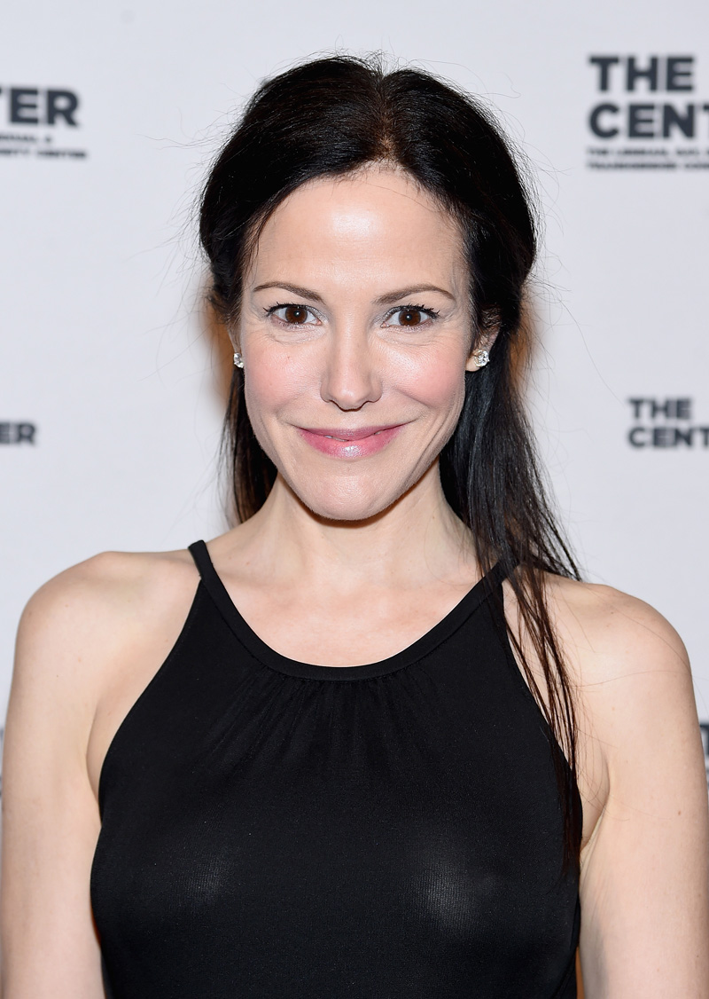 Mary-Louise Parker Braless Nipples on the Red Carpet