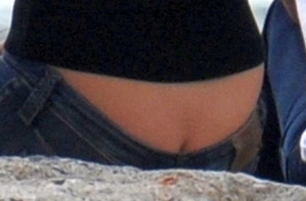 Michelle Hunziker Ass Crack