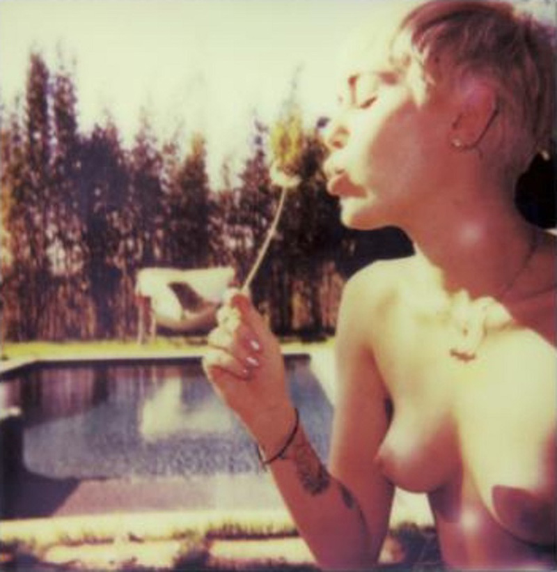 Miley Cyrus Nude for V Magazine.