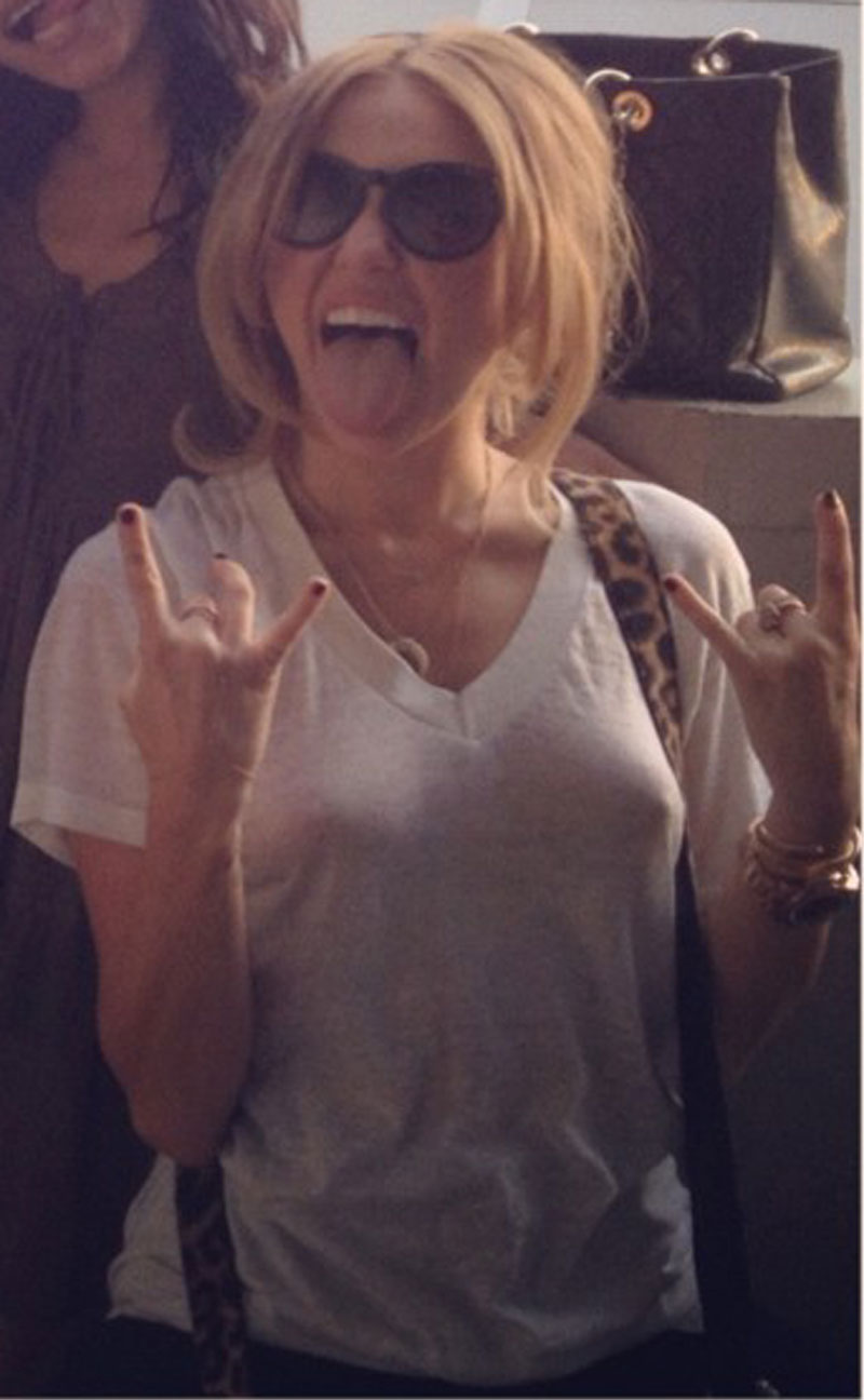 Miley Cyrus See-Thru Nipples Twitpic