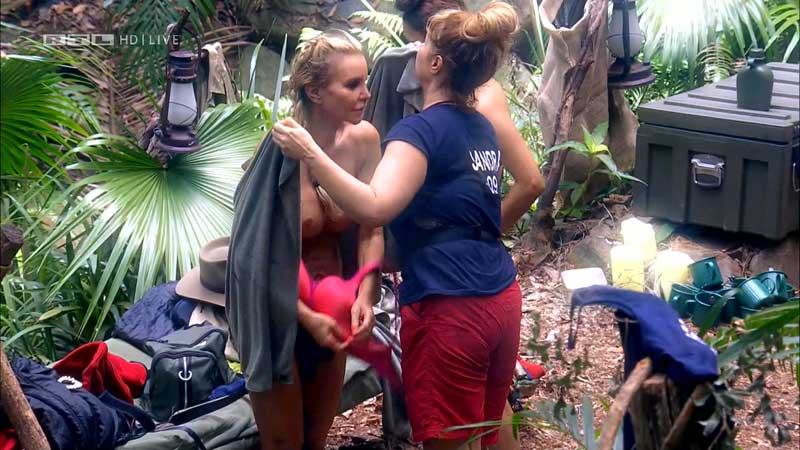 Natasha Ochsenknecht Topless in the Jungle