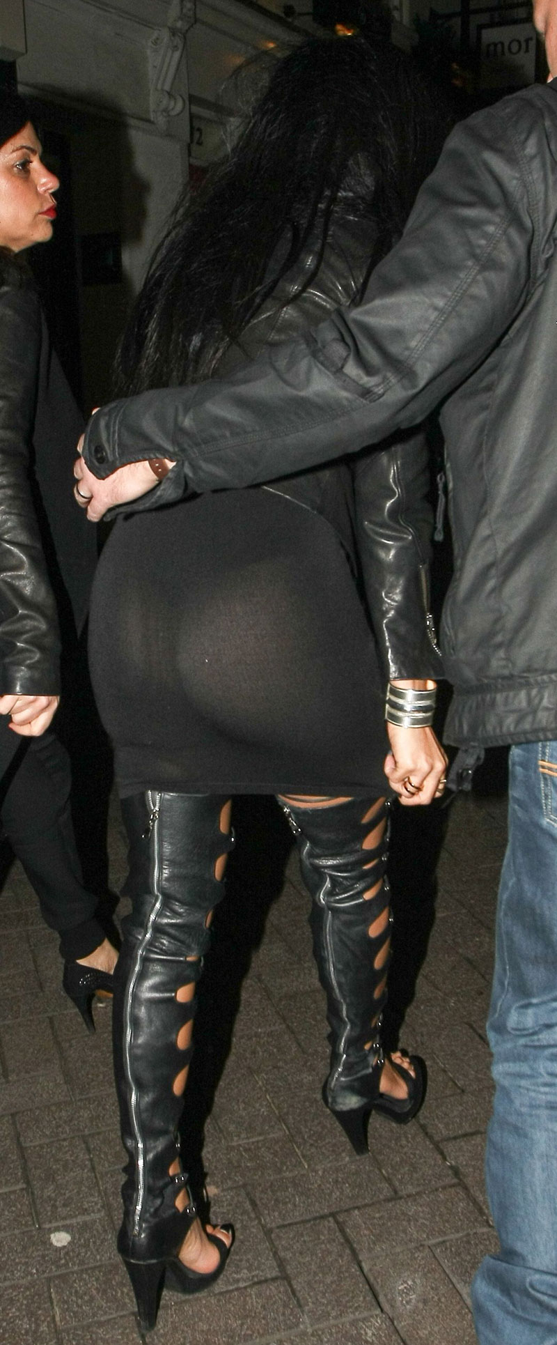 Nicole Scherzinger’s Through Revealed in See Though Dress