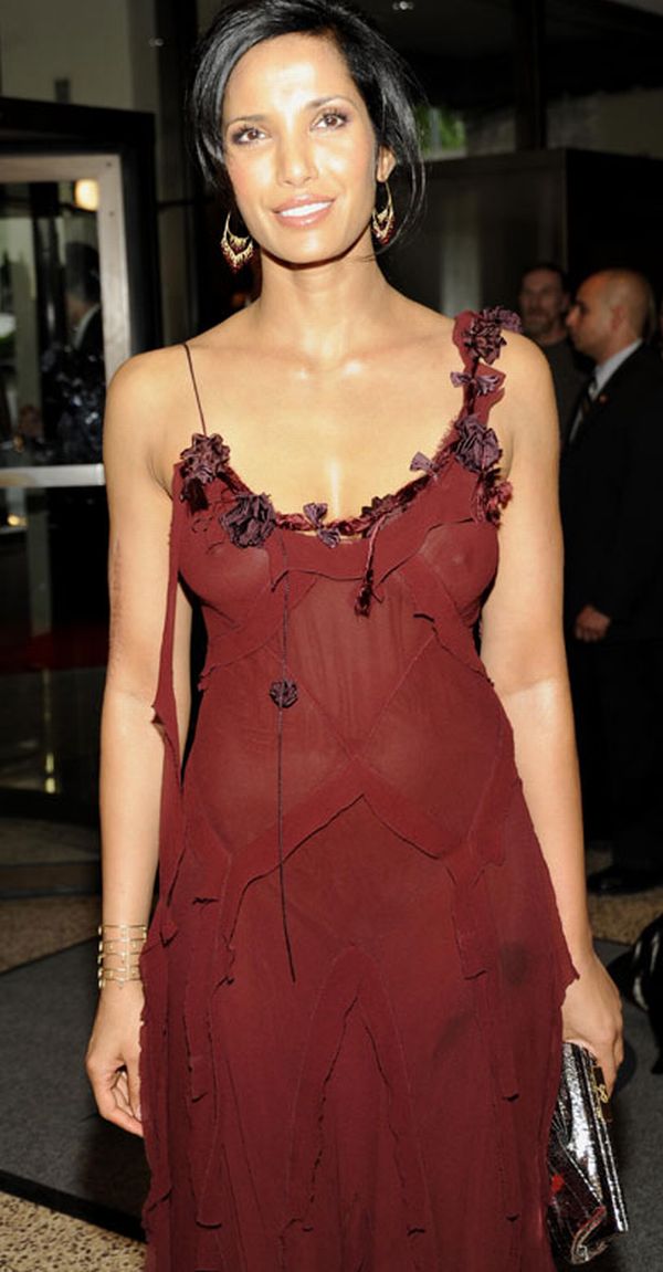 Padma Lakshmi See Through Dress