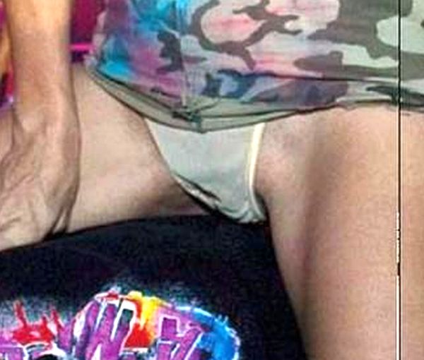 Pam Anderson Wild Party Panty Upskirt