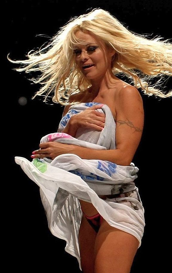 PAM ANDERSON G STRING SHOT AND SEE THROUGH