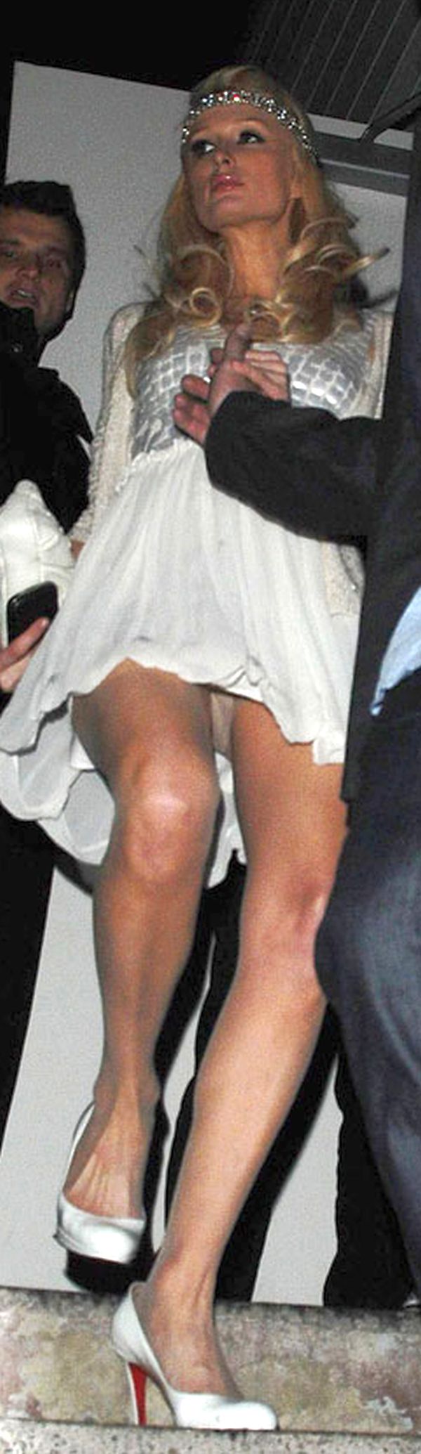 Paris Hilton Goddess Of Panty Upskirt.