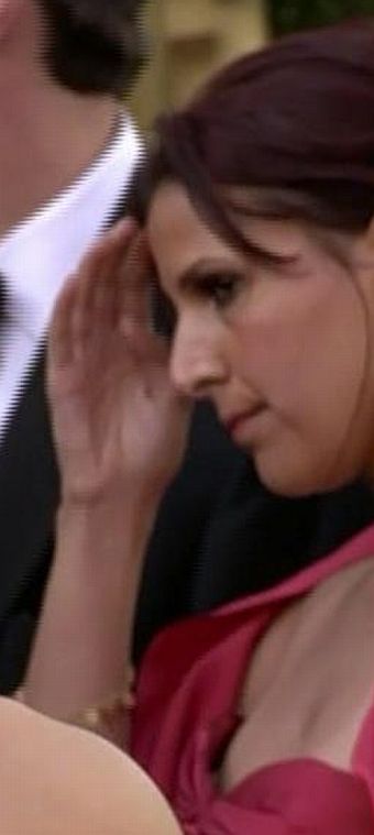 Just Over Marion Cotillard Shoulder, Oscar Red Carpet Nip Slip. Forensic Voyeurism At Work