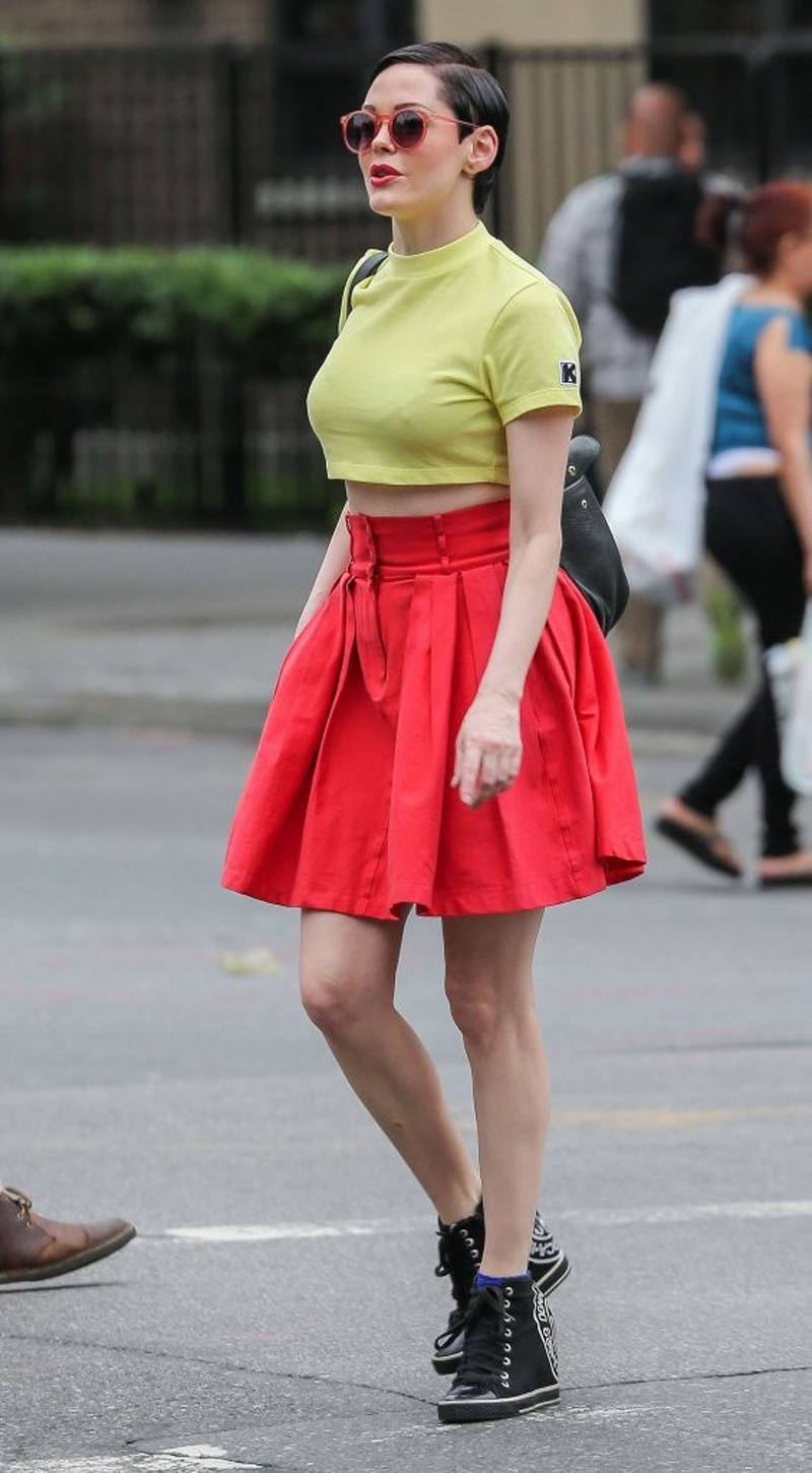 Rose McGown Slight Pokies on the Sidewalk