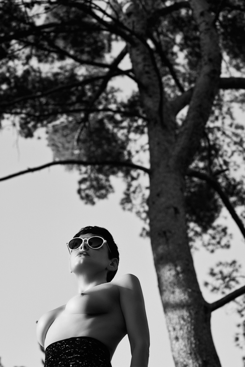 Rose McGown Butt Naked for Flaunt Mag