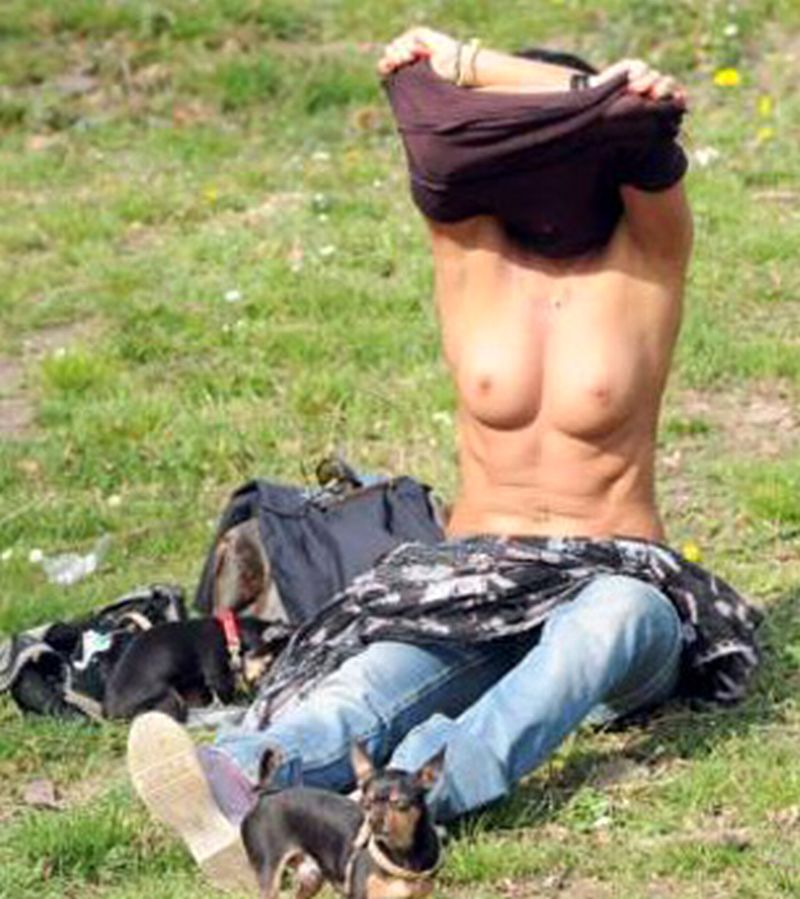 Rosy Dilettuso See Through And Topless!