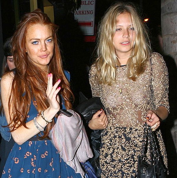 Sam Ronson Twin Sister, Charlotte, See Through Top