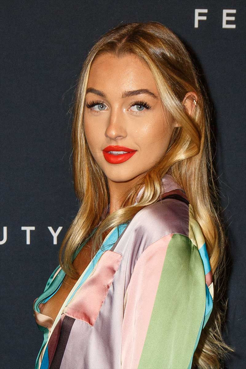 Sammy Robinson Nipple Slip at Fashion Show