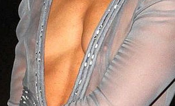 Tara Palmer-Tomkinson See through Dress And Nipples Shots